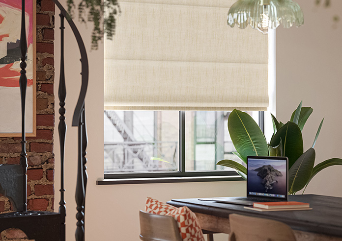 Rhea, Sesame - Twist&Fit Roman Blind - Image 5